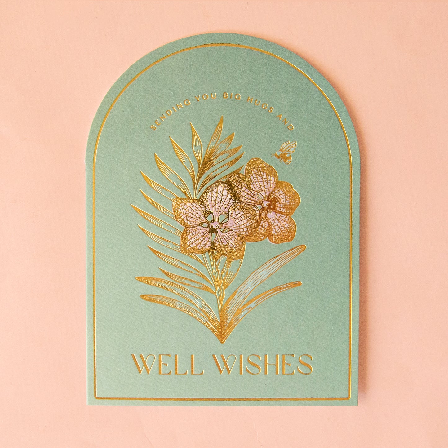 Well Wishes Orchid Card