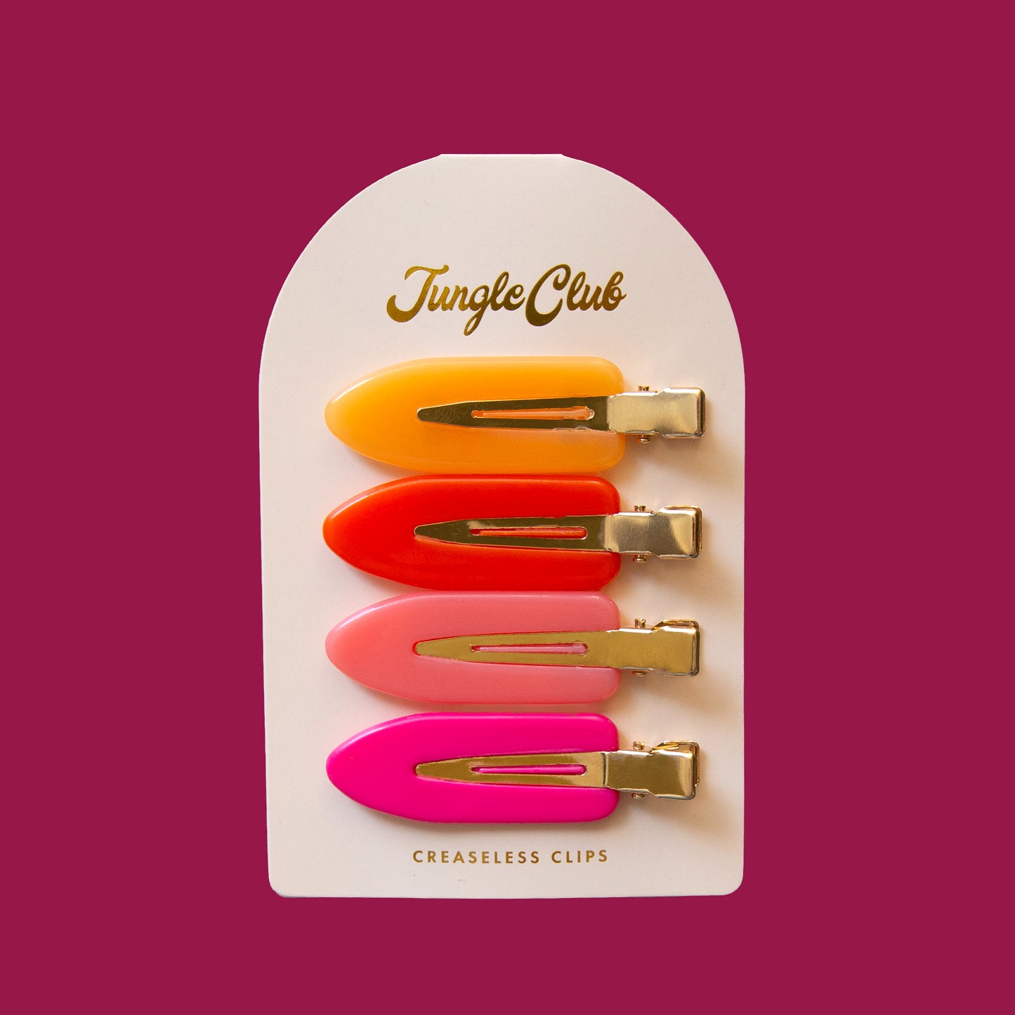 Creaseless Hair Clips | Sunset