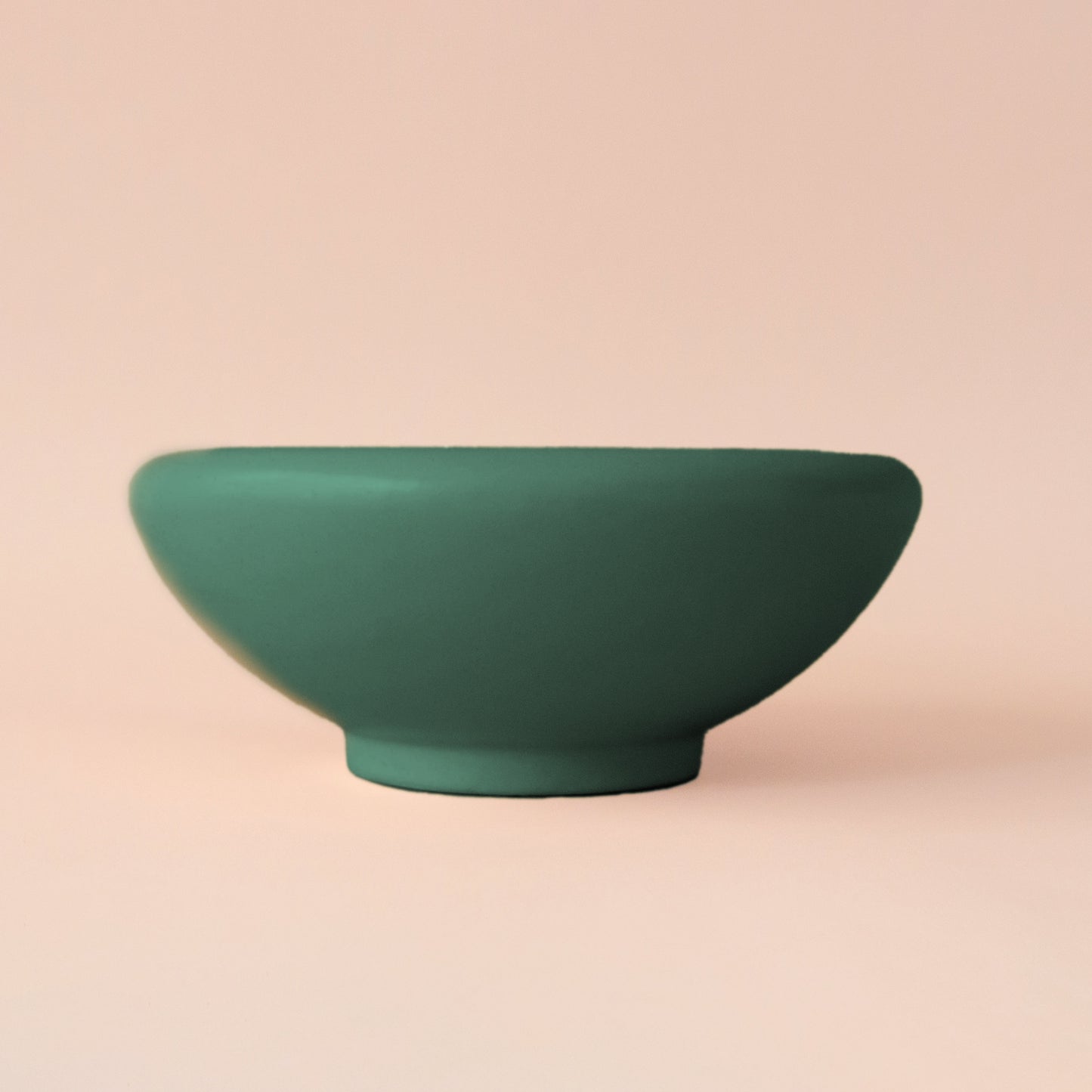 green footed low bowl